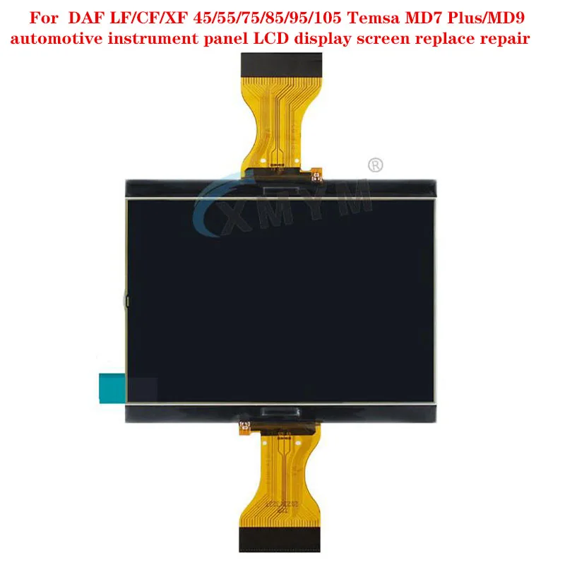 Imagem -04 - para Daf lf cf xf 45 55 75 85 95 105 Temsa Md7 Plus Md9 Painel de Instrumentos Automotivos Tela Lcd Substituir Reparo