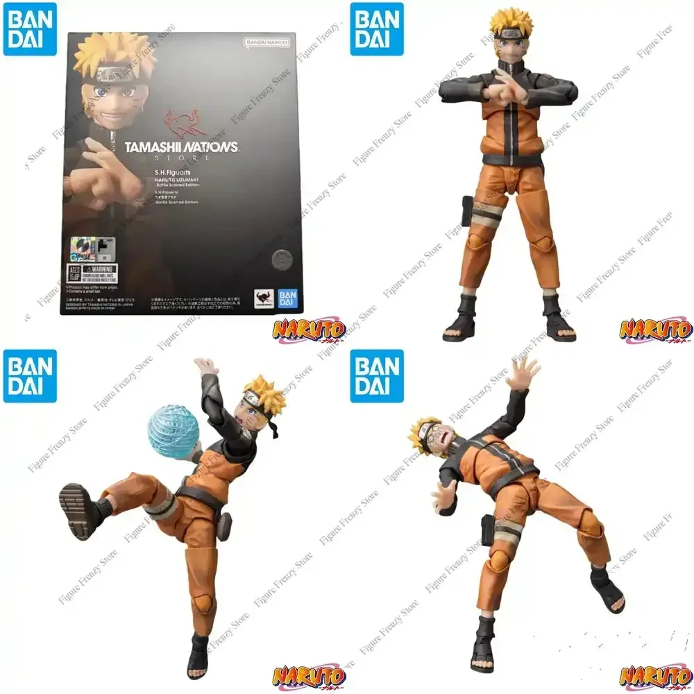 

Special Offer In Stock for BANDAI BANPRESTO Naruto SHF Uzumaki Naruto Action Figure Mol Doll Brand New Boxed Anime Character