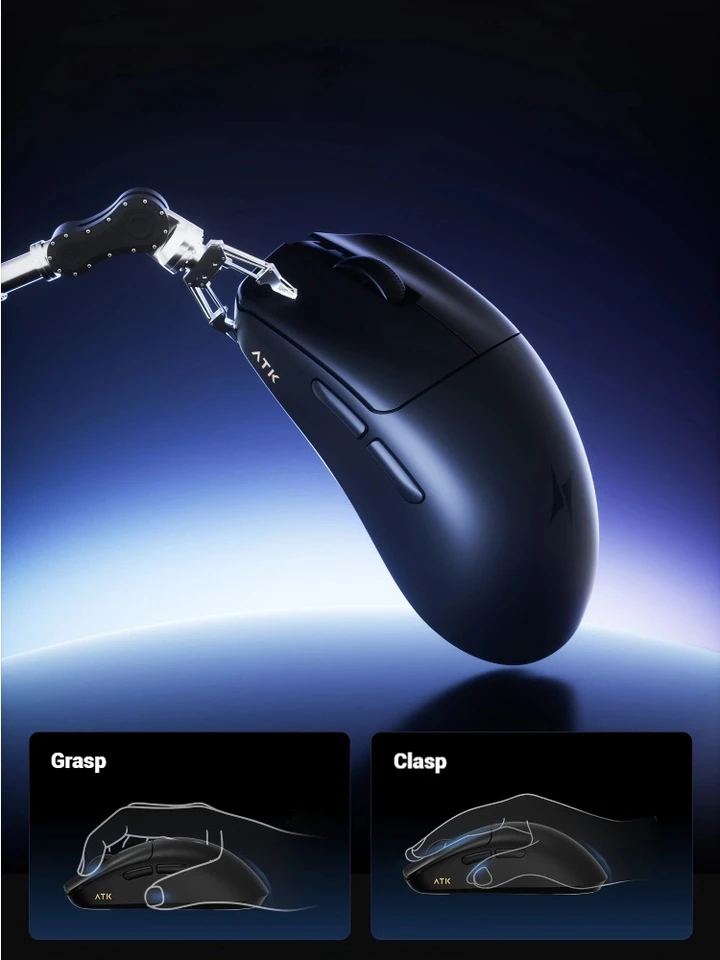新型ATK Blazing Sky F1 V2 Ultimate ワイヤレスマウス 軽量