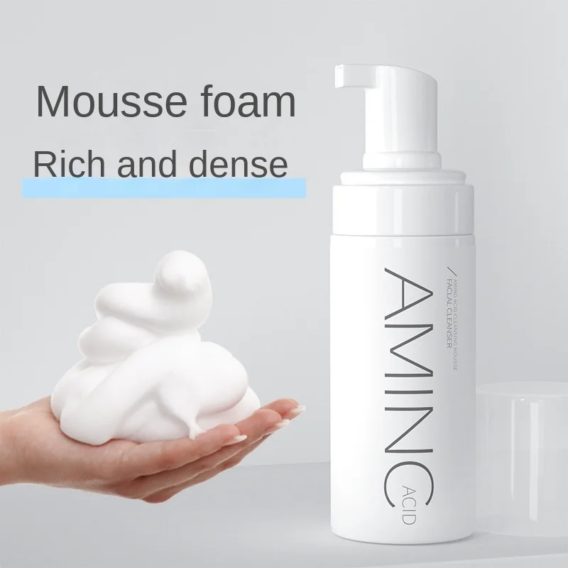 RUOFU Cleansing Mousse Exfoliation Deep Cleansing All Skin Types Smooth Moisturizing Refining Cleansing Mousse 150ml