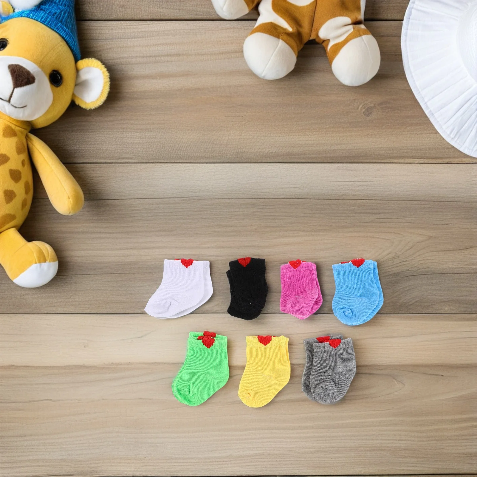 

7 Pairs Accessories Socks Clothing Baby Shoes Decorative Toddler Girls