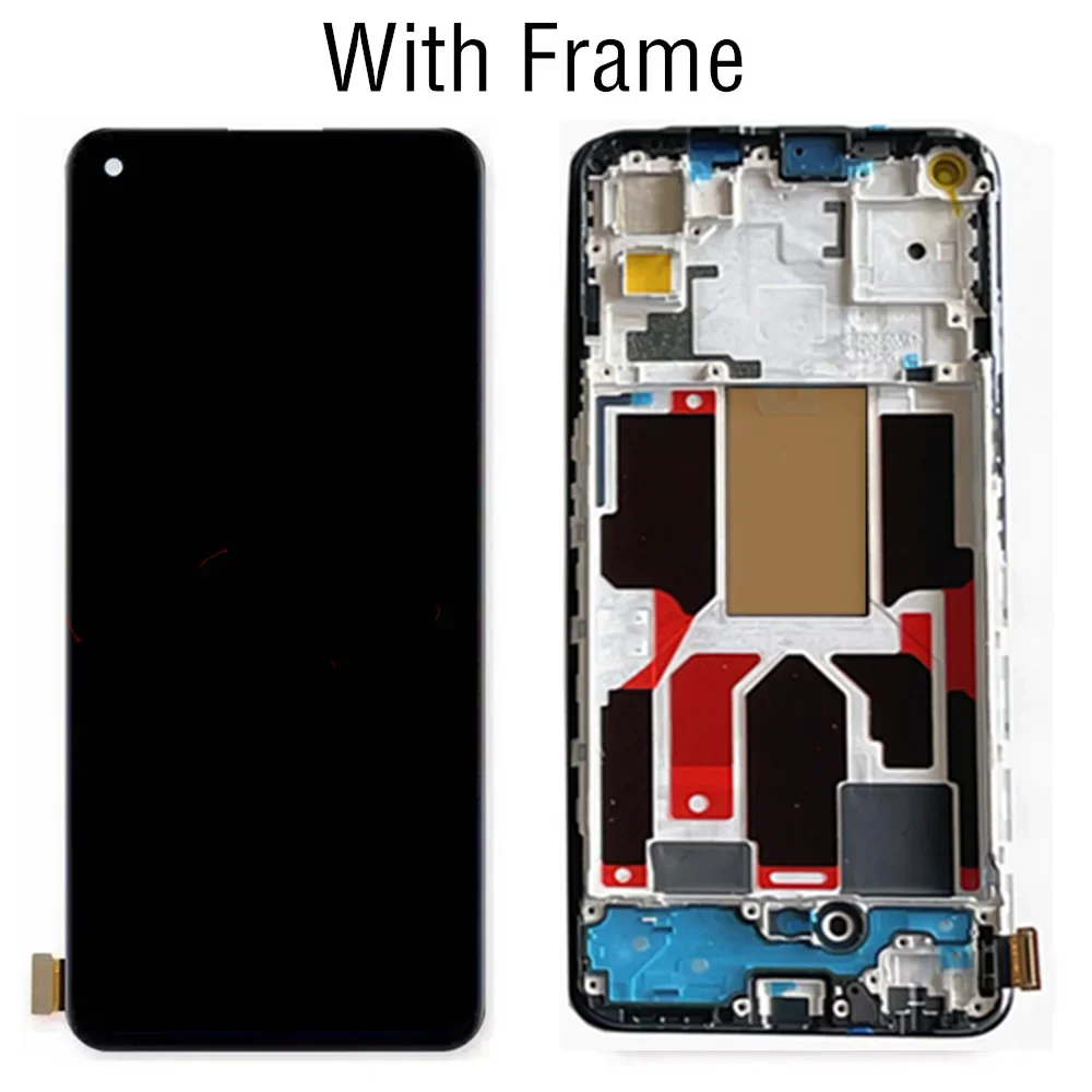 Imagem -05 - Substituição do Conjunto da Tela Sensível ao Toque Tft Lcd 6.43 Apto para Realme gt Master Edition Rmx3360 Rmx3363