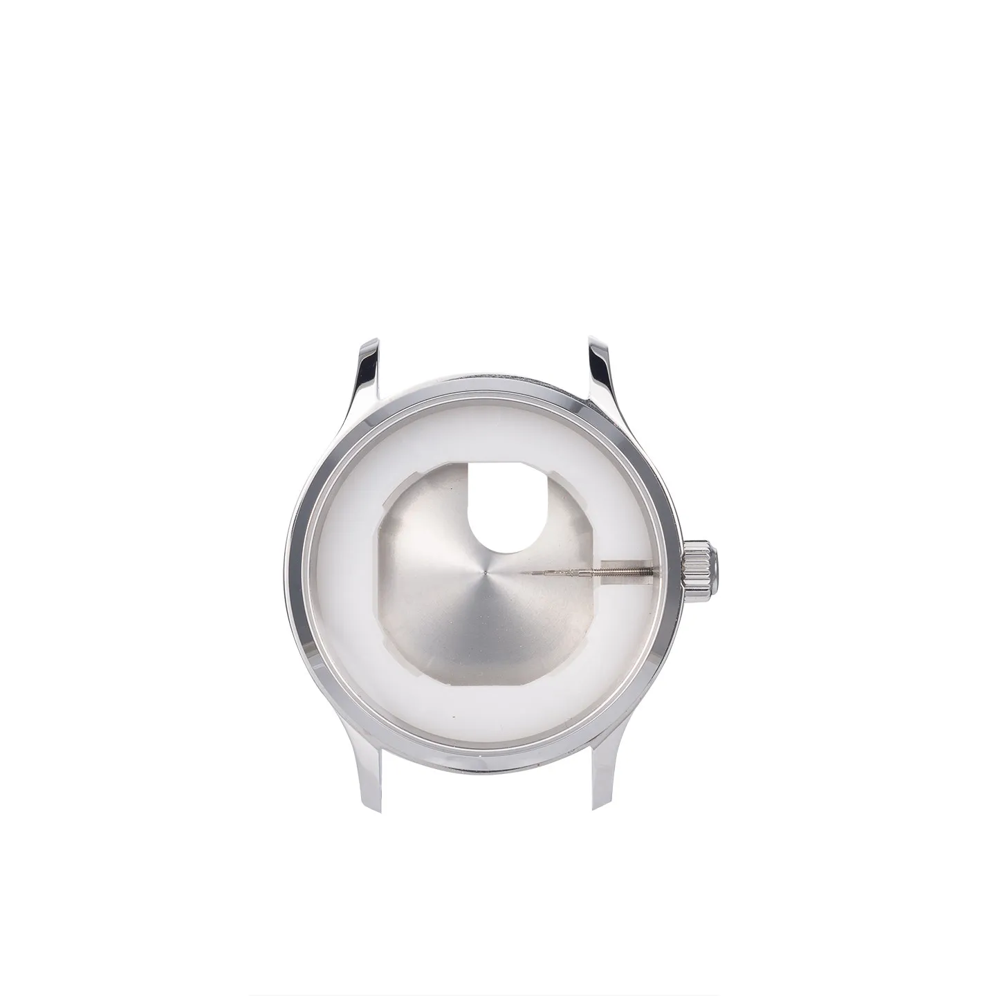 VH31 40mm Pilot Watch Case Sweep Seconds for VH31 Quartz Movement Sapphire 5BAR Waterproof for 33.7-35mm Dial Replacement Parts image 3