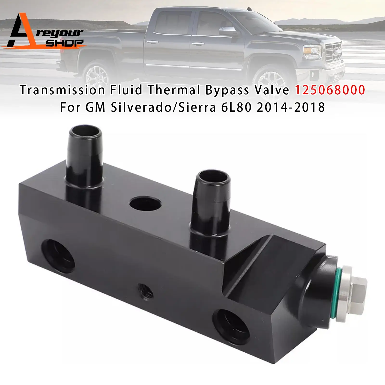 

Термовыпускной клапан трансмиссионной жидкости для GM Silverado/Sierra 6L80 2014 2015 2016 2017 2018