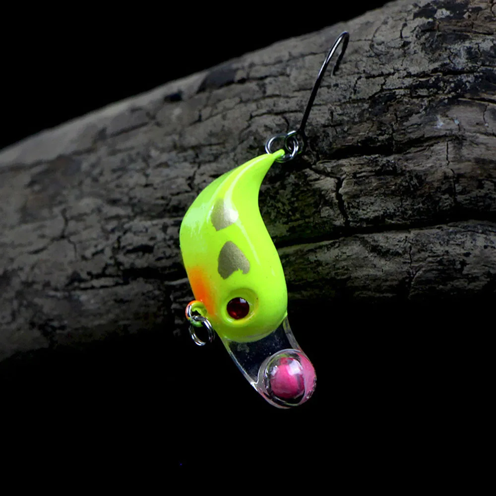 HISTOLURE  Single Hook Trout Fishing lures 32mm 2.5g VIB Spinner Casting Bait Sinking Minnow Wobbler Crank Fishing Tackle