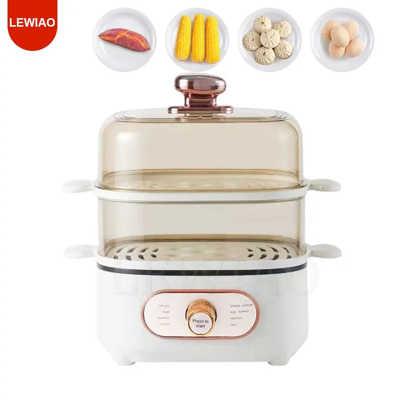 Electric Steamer High Capacity Household Multi Functional Multi Layer Electric Breakfast Machine