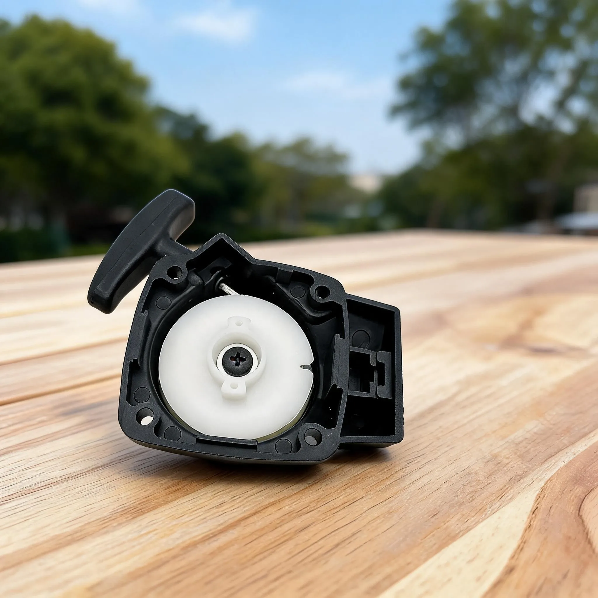 Recoil Pull Starter for Trimmer and Brush Cutter Tools Designed to Fit 50mm Center Mounting Pattern Specifications