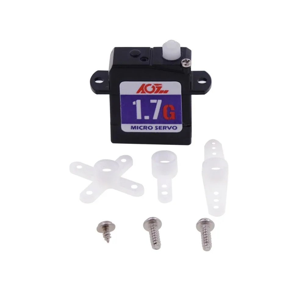 1,7g Micro Servo Digital C017CLS Micro Servo Motor Digital de bajo voltaje Ultra Nano Mini conector JST para RC avión coche de juguete