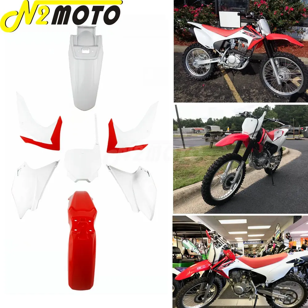 

Motorcycle Plastic Fairing Body Cover Kits Rear Front Number Plate Fenders Mudguard For Honda CRF 230 F CRF230F 2015-2018 2019