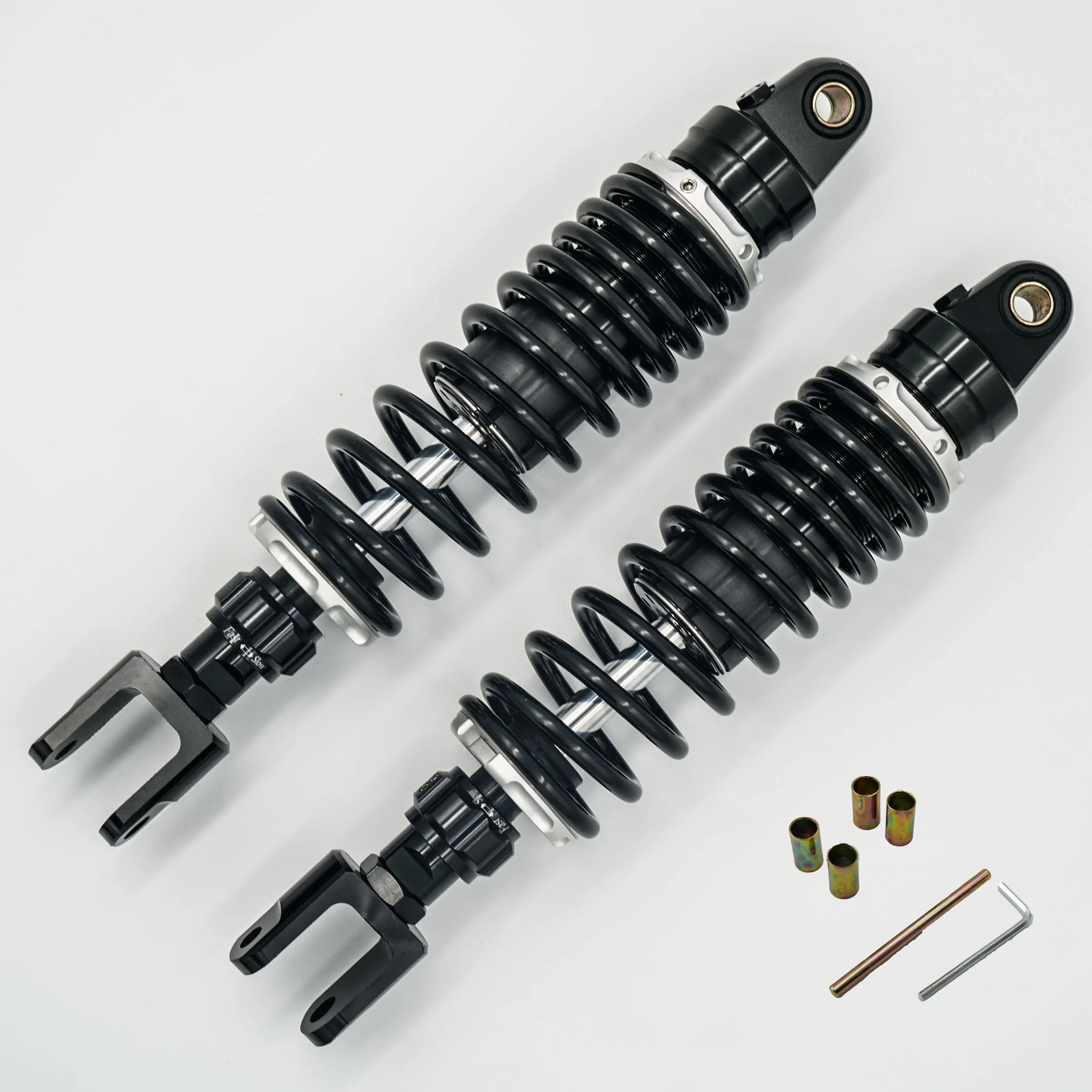 Fork 27mm 330mm 350mm 385mm Hydraulic rear shocks for Honda NS150G, Kymco H150, RT3C, Joymax Z300, Cyclone RT3, SYM ADV, FZ150