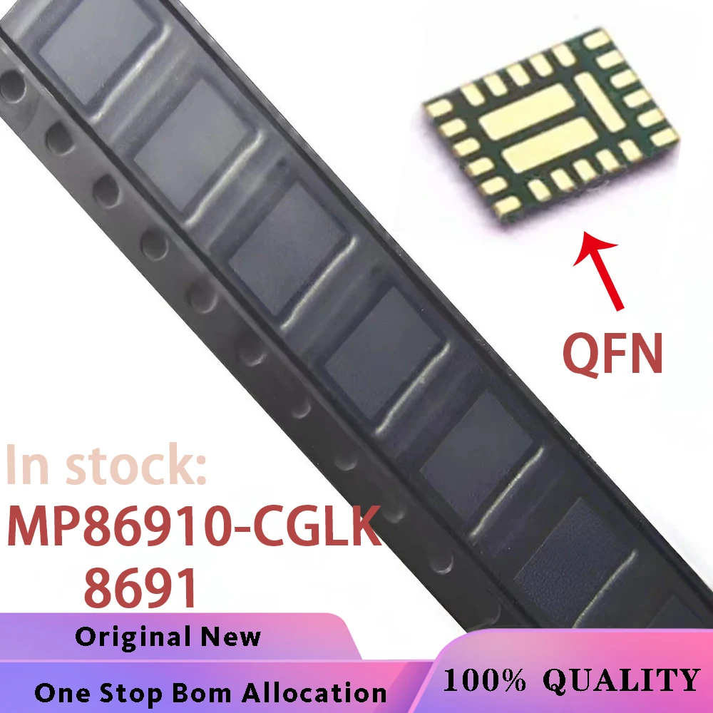 (5PCS) 100% New MP86910-CGLK MP86910 C MP8691 8691 QFN-25 Chipset