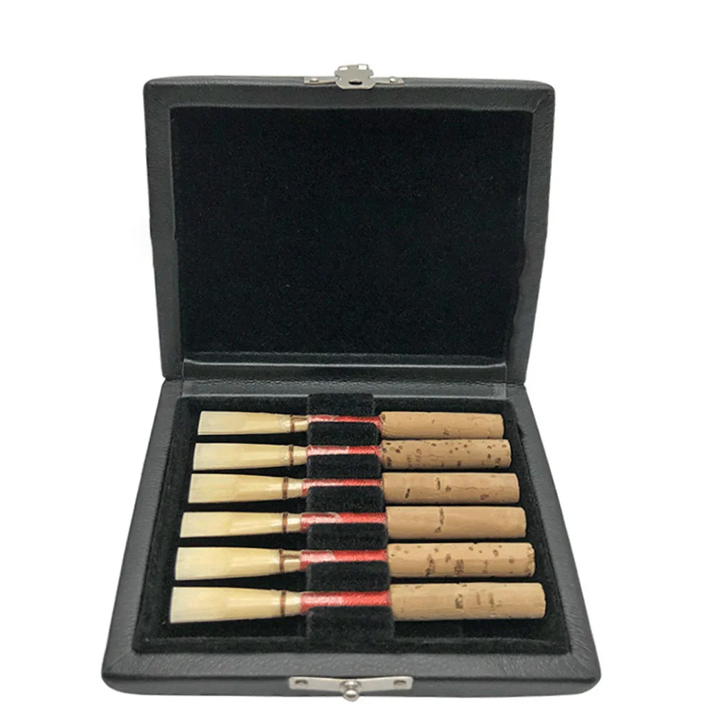 

Reed Box Easy-to-use Oboe Container Music Instrument Holder Portable -reed Capacity Wood Small-sized Storage