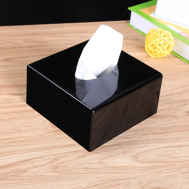 QL Modern Acrylic Tissue Box HolderDispenser Box Baby Wipes Box