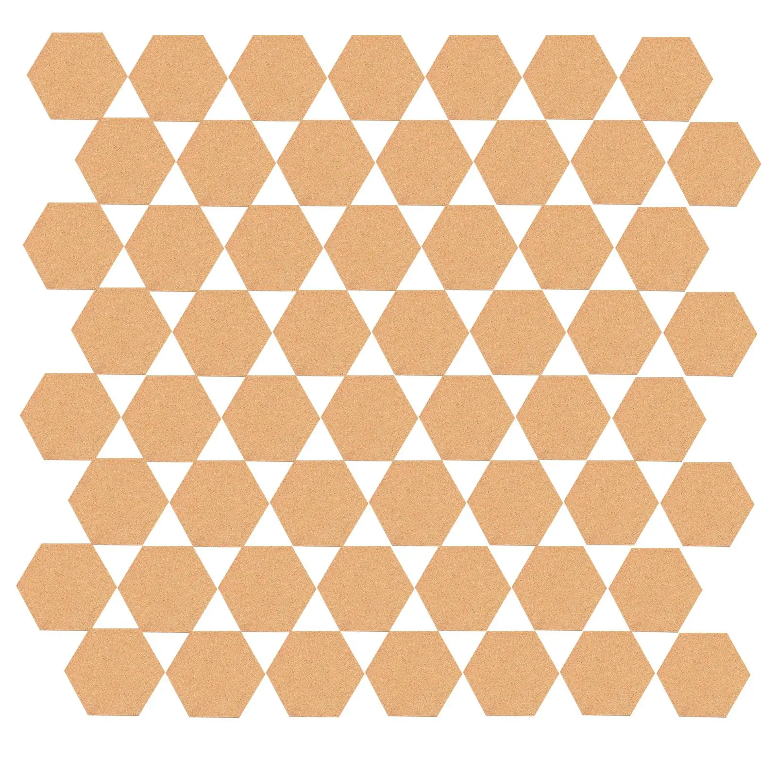 50x Cork Board Tiles with Full Sticky Backing Cork Tiles for Notes Photos Pictures Drawing