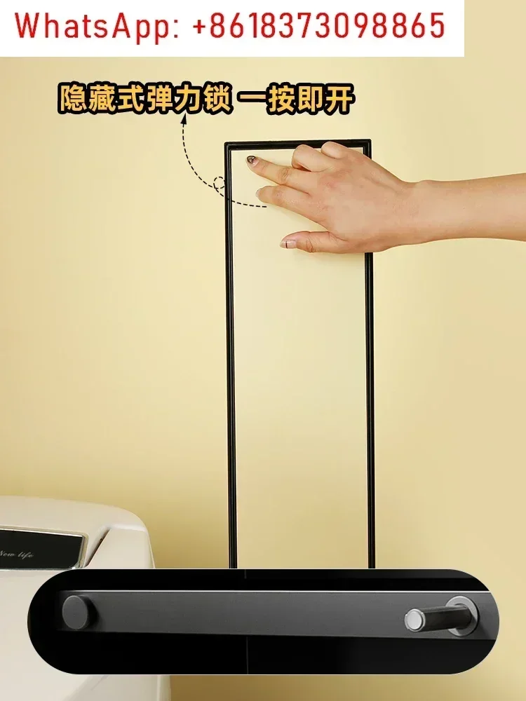 Stainless Steel Niche Bathroom Embedded Niche Toilet Brush Wall-Mounted Customizable