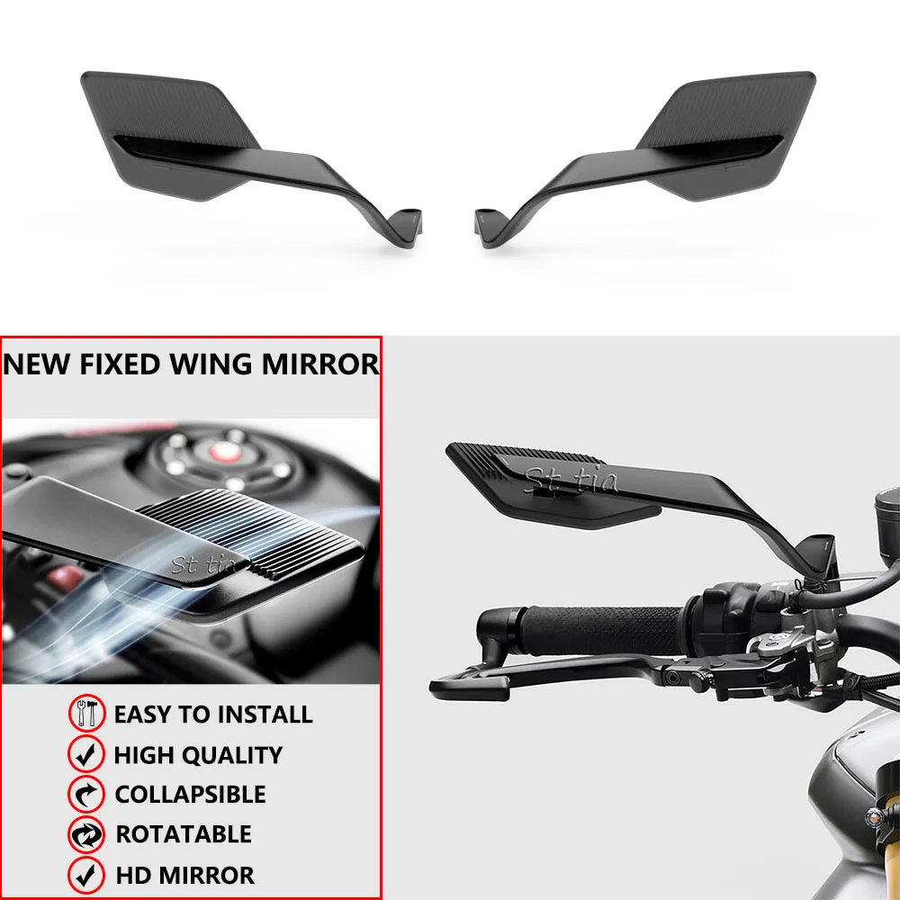 

Для Aprilia SR GT 200 SR Max 250 300 125 APR300 SXR 125 универсальное зеркало для мотоцикла, боковое зеркало заднего вида с ветровым крылом