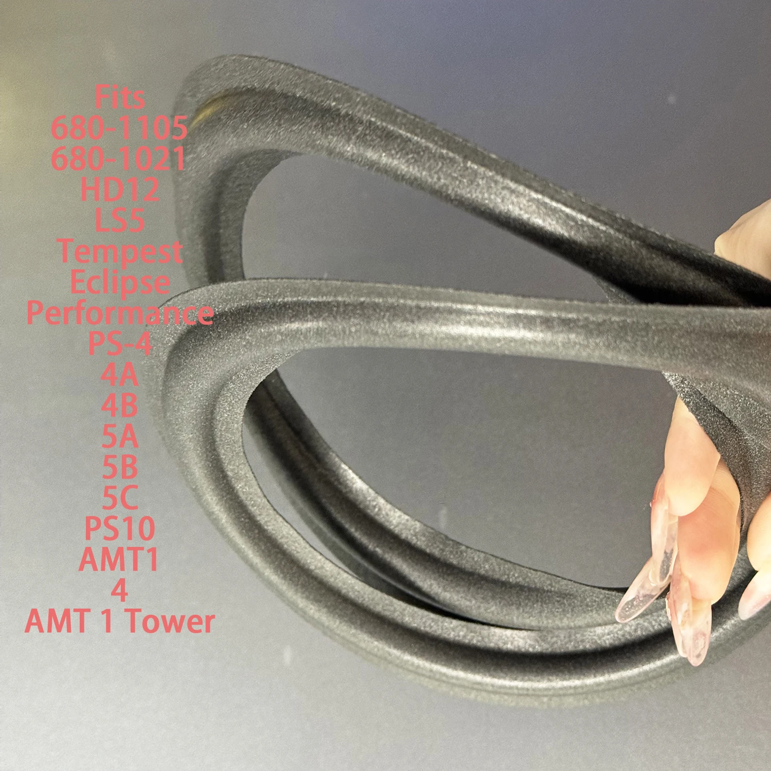 2X Foam Edge Fits ESS 680-1105 680-1021 HD12 LS5 Tempest Eclipse Performance PS-4 4A 4B 5A 5B 5C PS10 AMT1 4 AMT 1 Tower