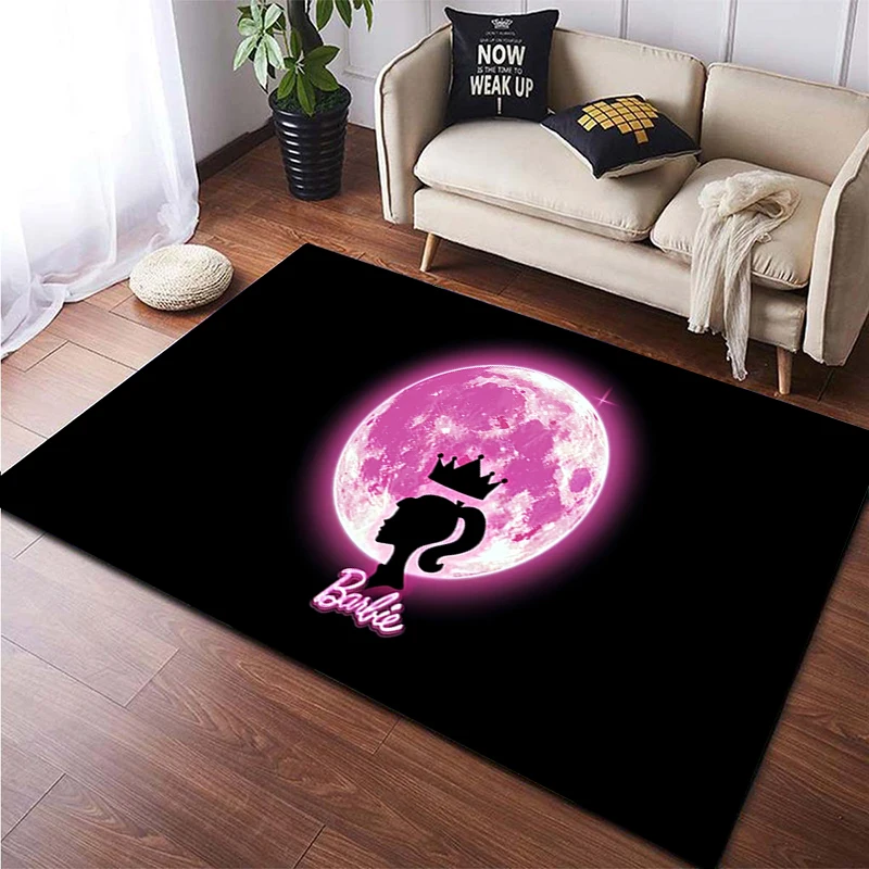 Barbie carpet for children,Living room Bedroom floor mat Kitchen mat Children\'s Bedroom Mat,bedroom decor