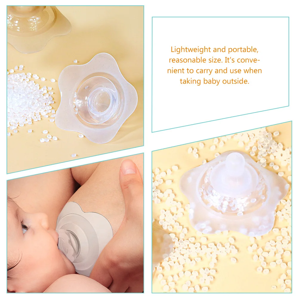 

Silicone Breastfeeding Shield Nipples Protector Lightweight Durable for Nursing Breastfeeding Newborn Baby Care