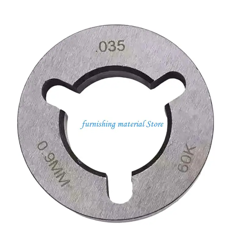 

Y5GD Precise Welding Accessories Wire Feed Wheel Guide Tip Wear Resistant Bearing Steel Drive Rollers 43mm Diameter