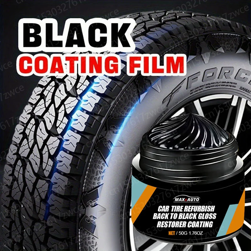 Universal Car Tire Plastic Repair Kits Polishing Wax Automotive Interior Reconditioning Cream for Tire Gloss Enhancer Anti-Aging