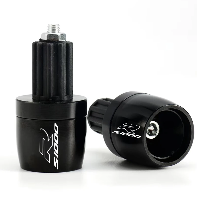 New 2PCS Motorcycle Handle Bar End Weight Handlebar Grips Cap Plug For BMW S1000RR HP4 S 1000 RR S1000 RR/R S1000R