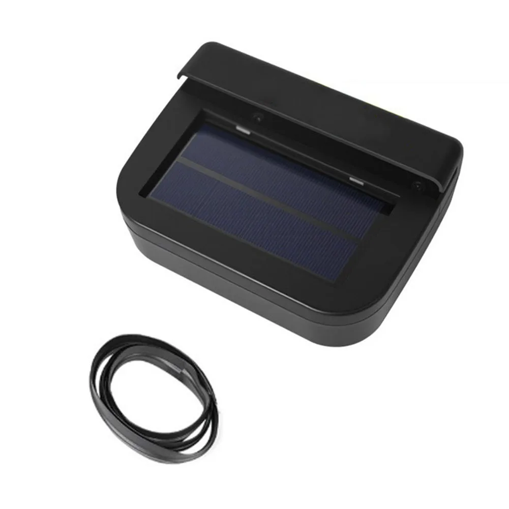 Solar Car Air Circulator Fan with Ventilation and Cooling System for Window Installation to Reduce Interior Heat Build Up