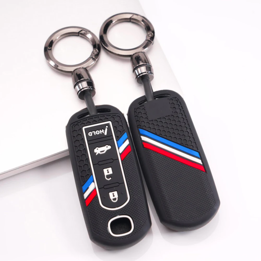 Key Fob Case With Wrist Strap For Mazda 3 Axela 6 Atenza CX3 CX5 CX8 CX9 CX30 CX50 CX60 MX5 MX30 Durable Scratch Resistant