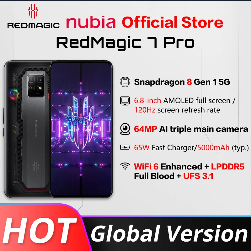Global version RedMagic 7 Pro
