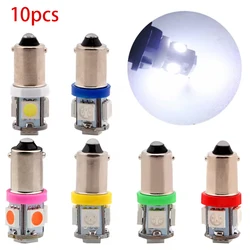 10PCS 12V 24V DC BA9S 53 57 LED Bulbs BA9 1895 1893 64111 Car Bulbs for Instrument Cluster Courtesy Dome Map License Plate Light