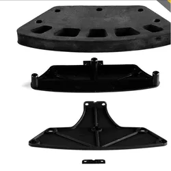 LC Racing Rally Bumper Set Black EMB-WRC EP 1:14 RC Cars 4WD On Off Road WLTOY 144001 144002 144010 124016 17 18 19