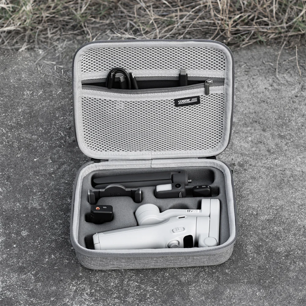 ل DJI OSMO موبايل 7/7P حقيبة التخزين متعددة عبر الجسم صدمة واقية حامي OM 7P بولي/النايلون اليد حمل صندوق الملحقات