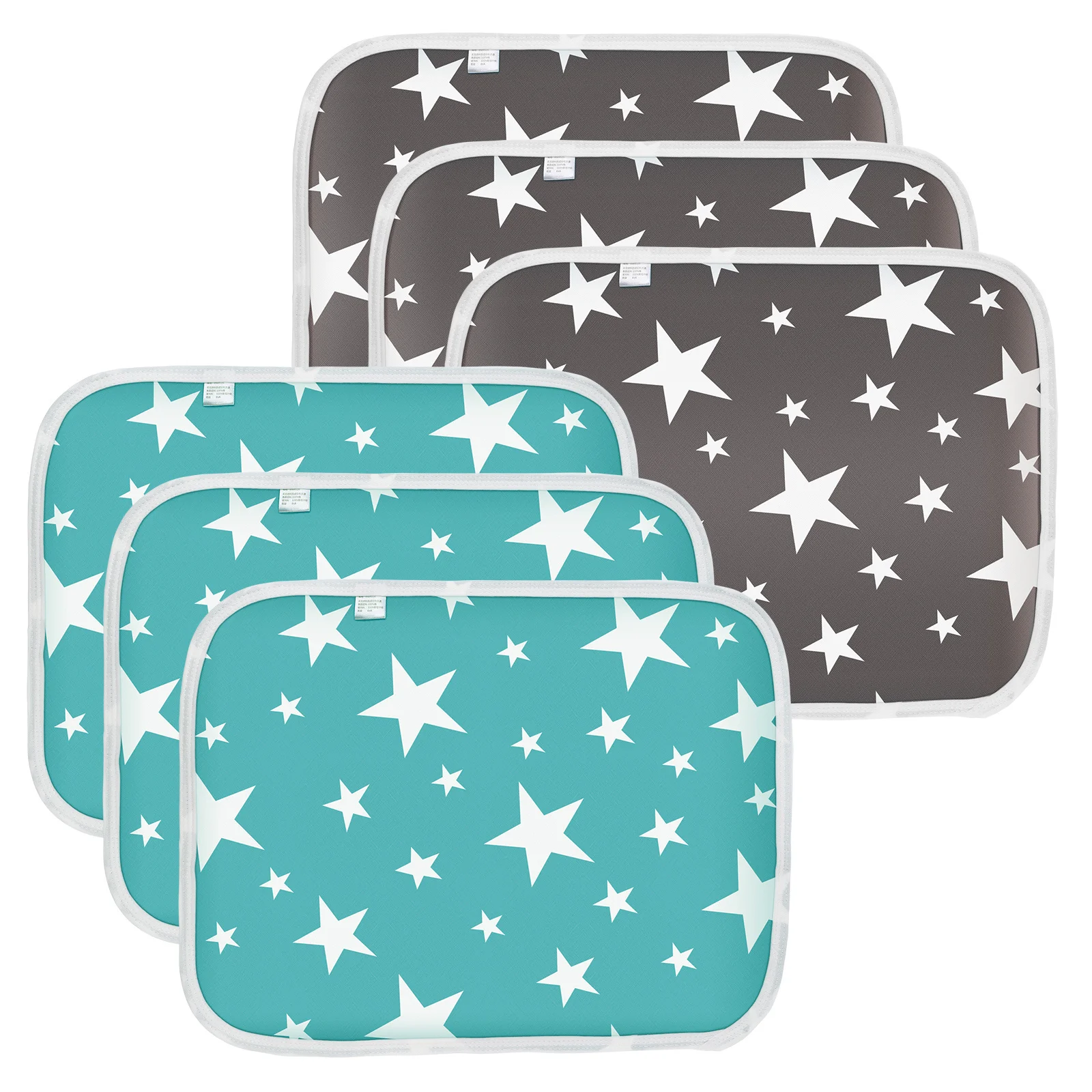 

6Pcs Hamster Sleeping Nest Mat Cozy Warm Bed for Tiny Pets Soft Cotton Burrow-Friendly Design Fits Cages Furniture Easily