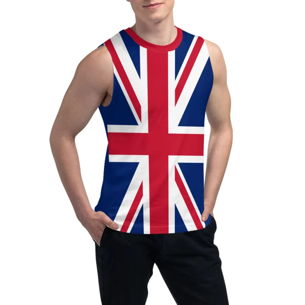 England Men's and Women's Outdoor Sleeveless Vest Fitness Multifunctional Sportswear Breathable Quick Drying Casual New Style