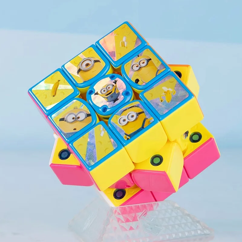 

GANCUBE Mini 3X3 Magnetic Speed Cube Co Branded Genuine Intelligent Speed Twisting Puzzle For Adult Puzzle Lovers