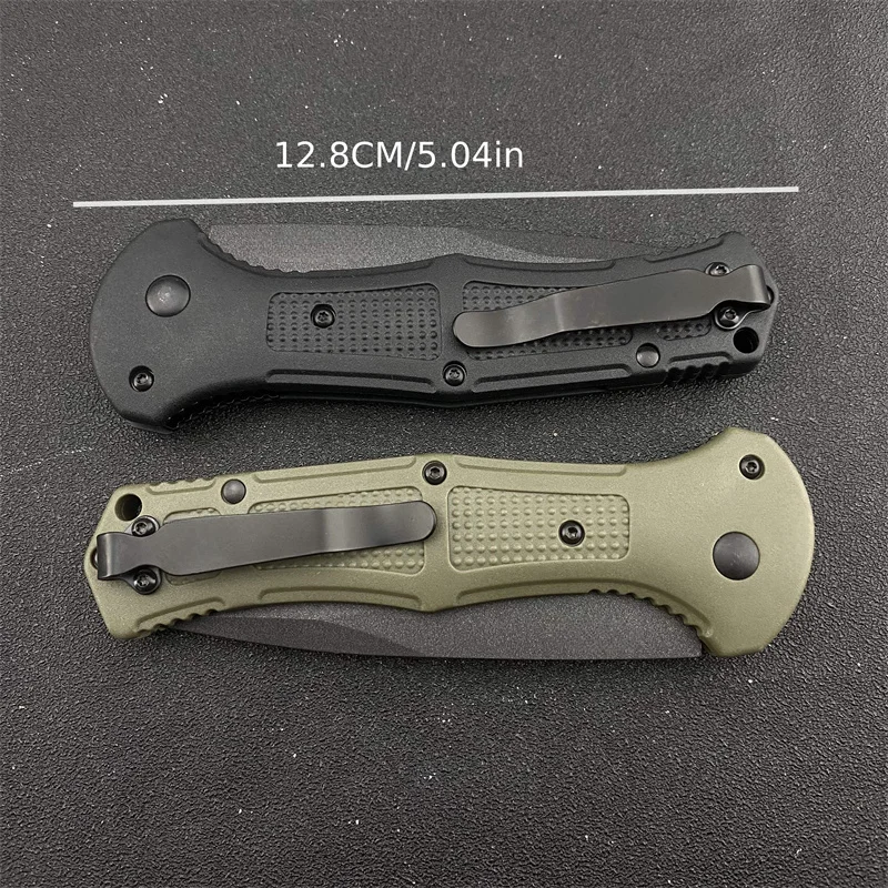 BM 9070 Folding Pocket Knife Drop Point Blade Nylon Fiber Handle Outdoor Camping Hunting Portable EDC Multitool with Pocket Clip