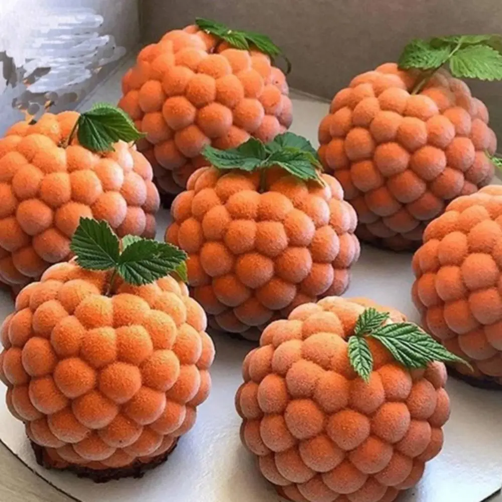 الشوكولاته 3D التوت قالب من السيليكون شمعة صنع لوازم الخبز موس قالب الحلوى أداة قالب الصابون DIY بها بنفسك #5