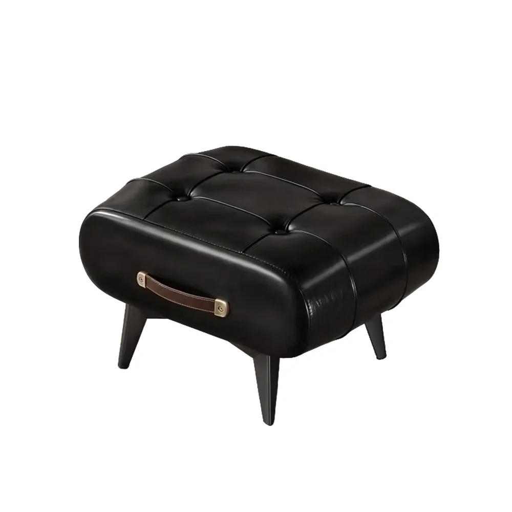 Banqueta para pés, prático, portátil, estável, assento acolchoado, descanso para os pés, troca de sapato, para porta, casa, sala de estar, cabeceira