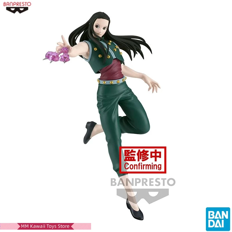

Оригинальный BANDAI в наличии Banpresto HUNTER HUNTER VIBRATION STARS Illumi Zoldyck ПВХ аниме фигурка фигурки модель игрушка в подарок
