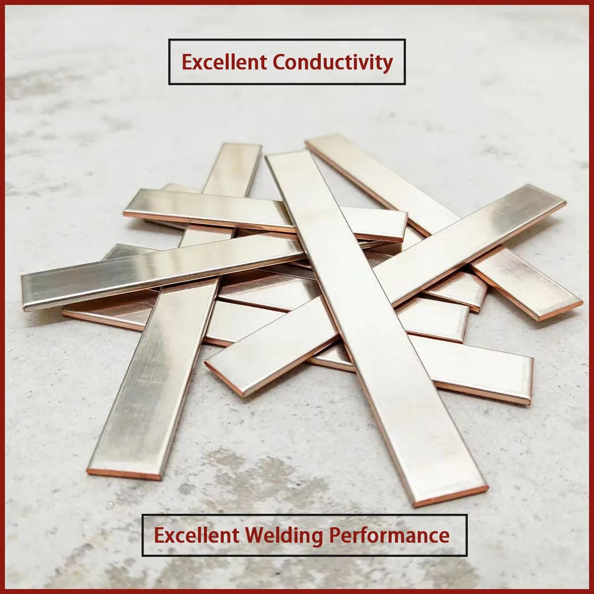 2-8mm Thick Tin Plated Copper Plate Is Used for Electrical Wiring, Switch Accessories, PCB Connections, New Energy Terminals, Et