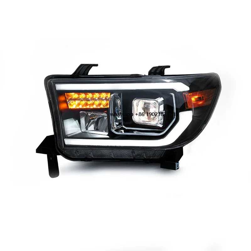 LED Head Light Headlamp for Tundra 2007 2008 2009 2010 2011 2012 2013 DRL Headlight Front Lights Driving Lamps