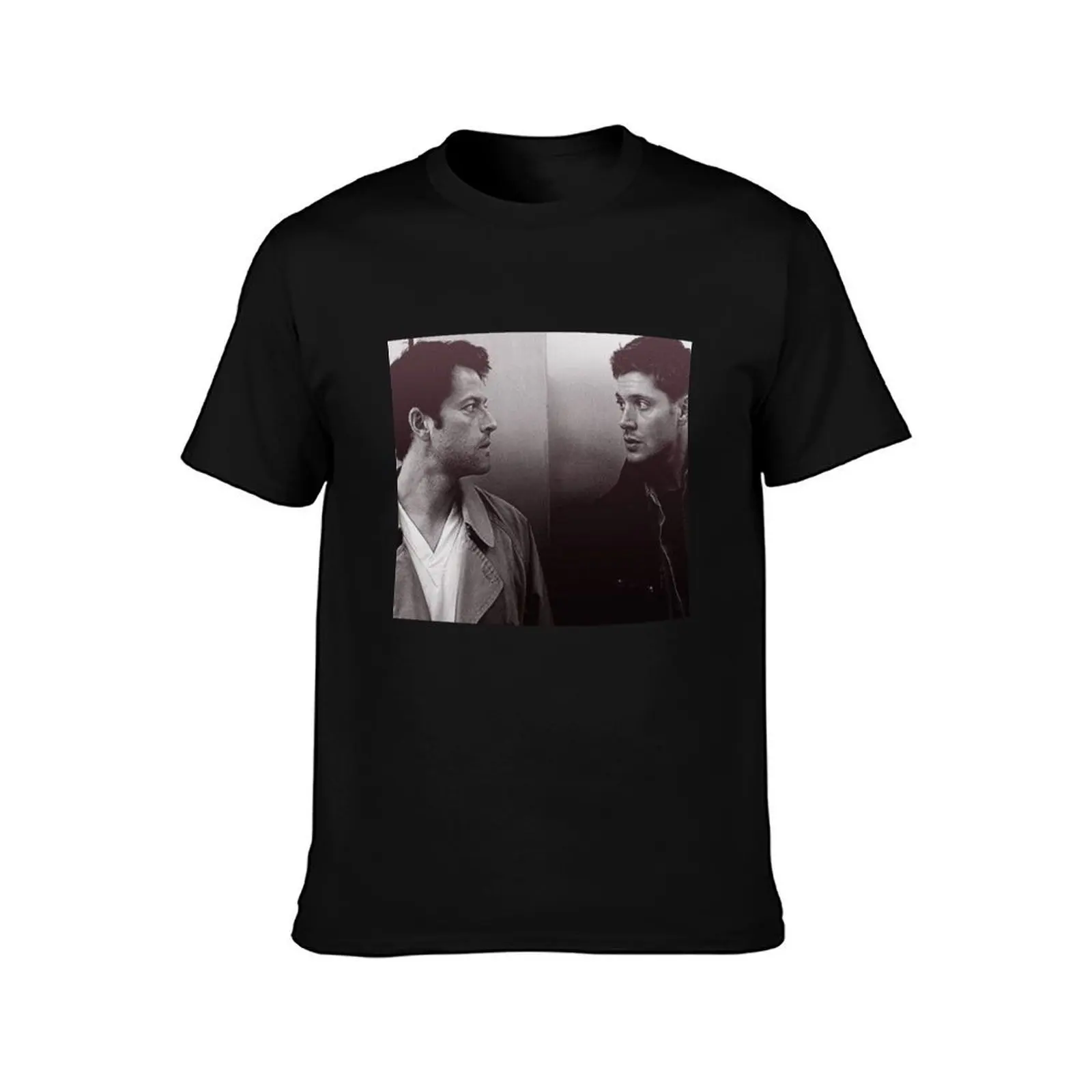 Destiel T-Shirt Summer Casual Cotton Tee Oversized Streetwear Tops Vintage Graphic Print Loose Fit Short Sleeve 100% Cotton