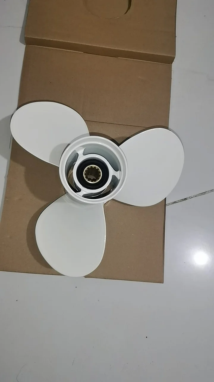 Free Shipping Aluminum Alloy Propellers For Yamaha Honda Hidea Parsun Outboard Motor 13 Inches 40 - 55 HP 11 1/8*13-G