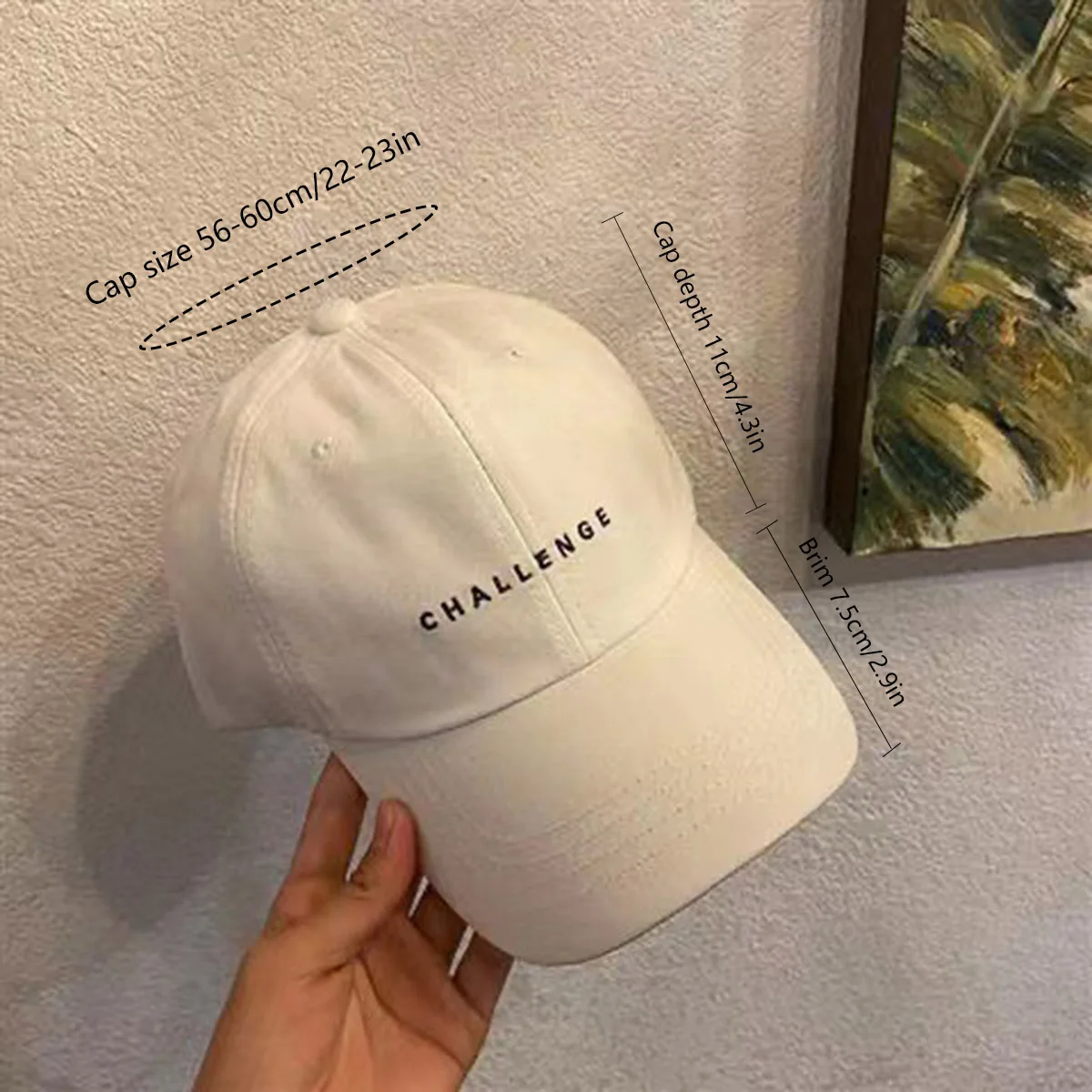 Baseball Cap Sports Cap Solid Color Sun Hat Casual Fashion Outdoor Hip-Hop Gats for Men and Women image 4