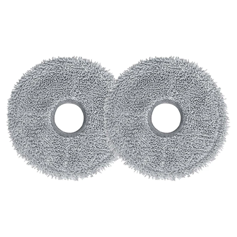 8 buah Aksesori kain pel, aksesori pengganti penyedot debu Robot Dreame X30 Pro