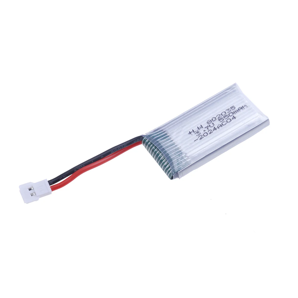 H31 Battery 3.7V 550mAh 802535 Lipo Battery And Charger For H107 H31 KY101 E33C E33 RC Drone Helicopter Spare Parts 3.7V Battery image 3