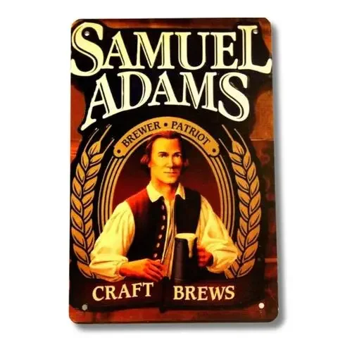 صموئيل البيرة تين تسجيل بار رجل الكهف خمر حانة ديكور