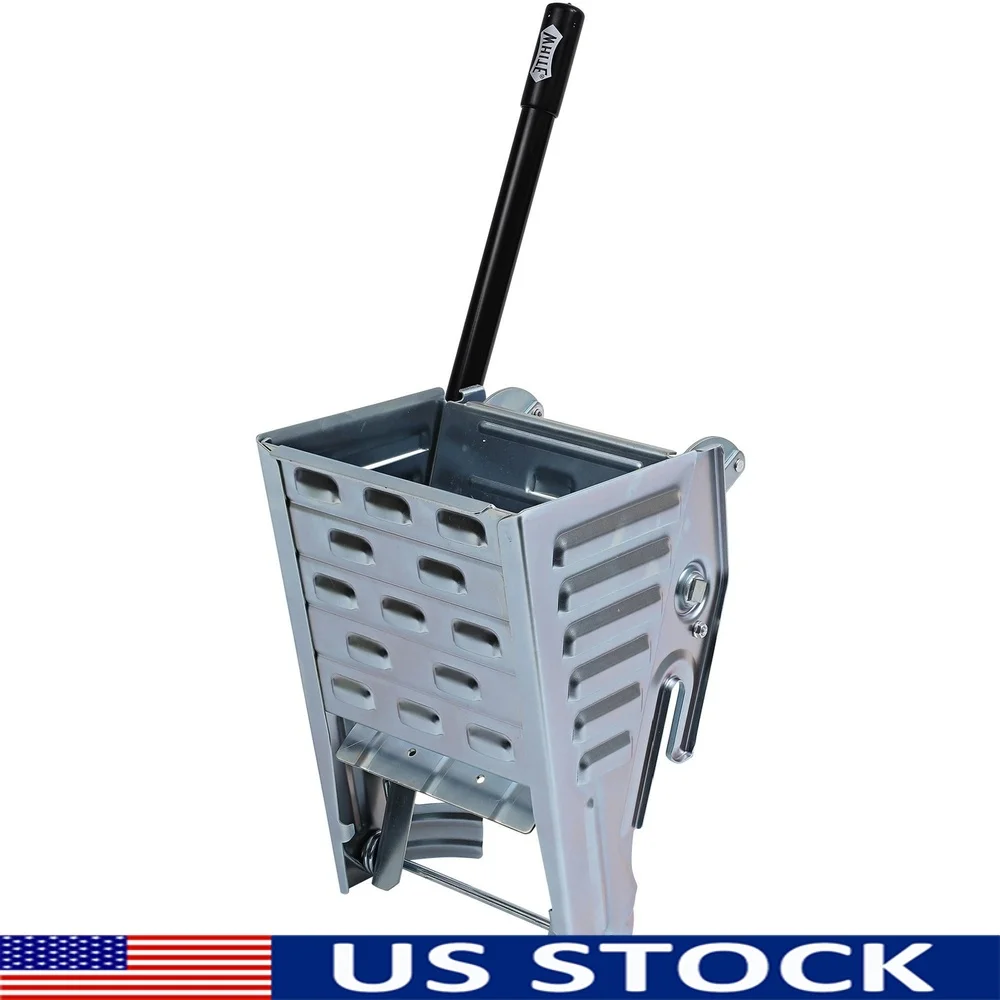 

Сверхмощный металлический зажим, устойчивый к ржавчине стальной вентилируемый дизайн, большие сливные отверстия, трубчатая ручка, чистящие средства