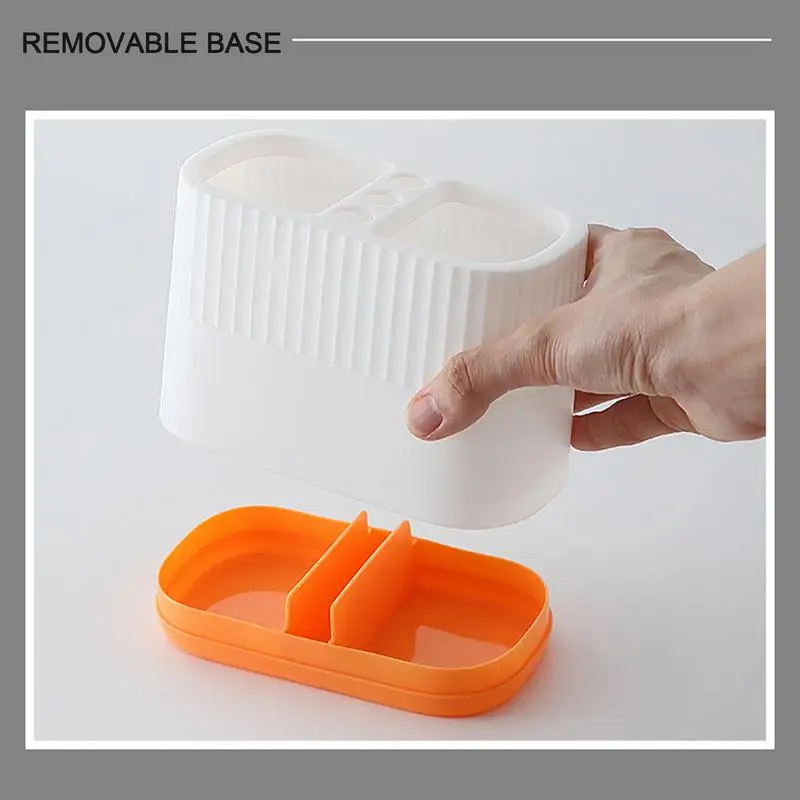 Настольный органайзер для карандашей с 2 отделениями