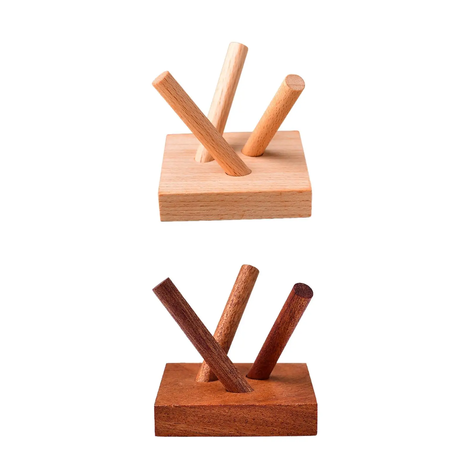 Wooden Display Stand Stable Stylish Pedestal for Office Farmhouse Home Decor #1